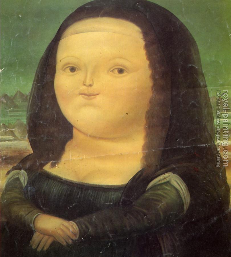 Fernando Botero : Mona Lisa Monalisa